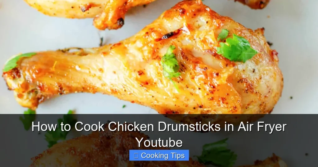 How to Cook Chicken Drumsticks in Air Fryer Youtube