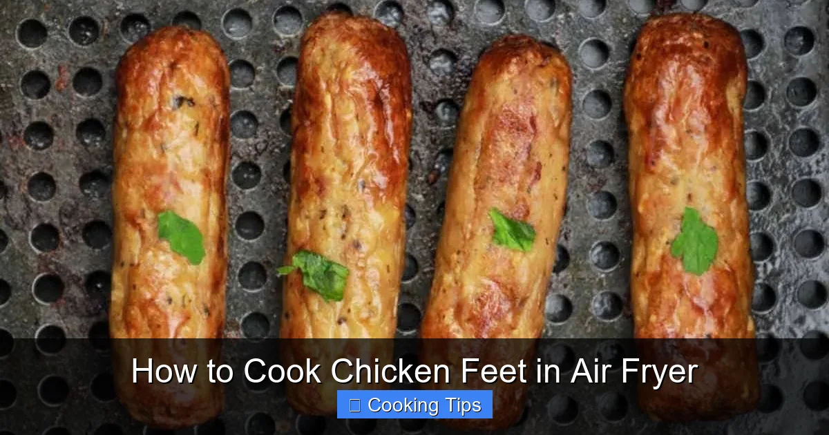 How to Cook Chicken Feet in Air Fryer