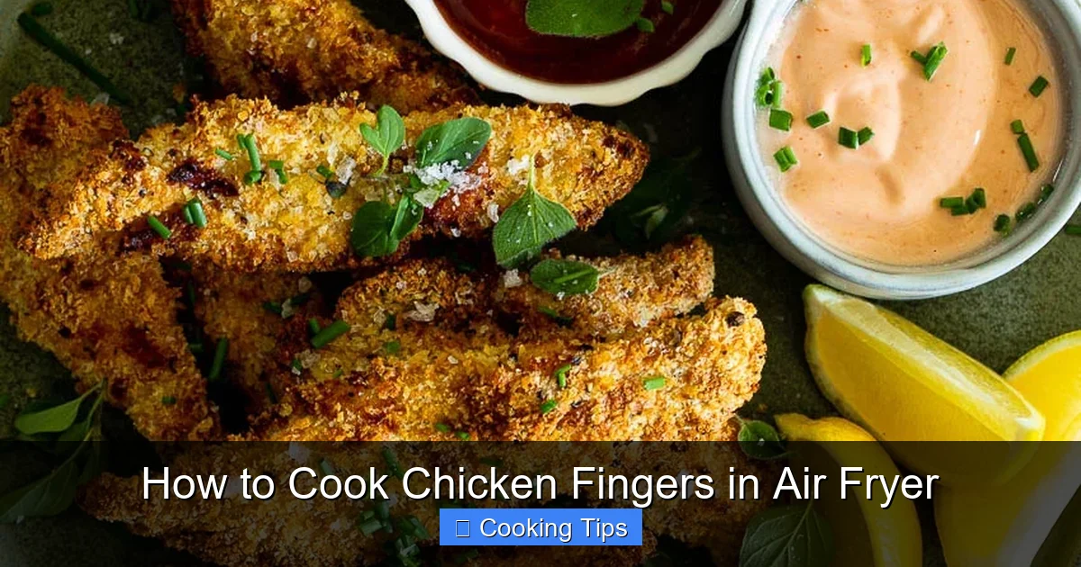 How to Cook Chicken Fingers in Air Fryer