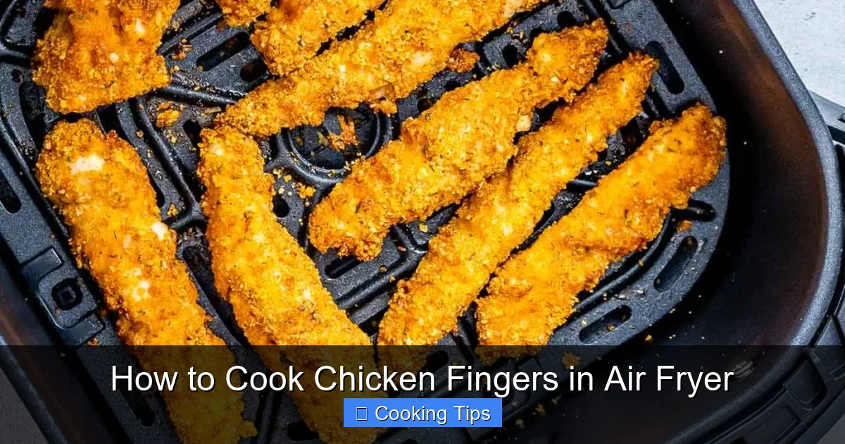 How to Cook Chicken Fingers in Air Fryer