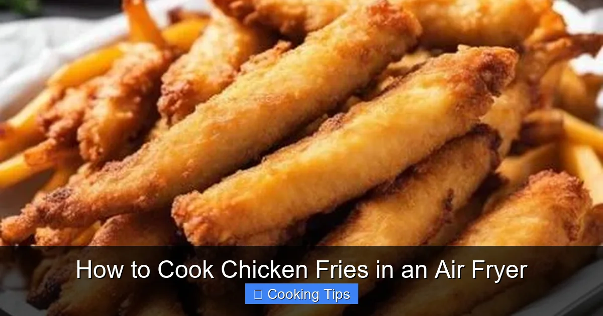 How to Cook Chicken Fries in an Air Fryer