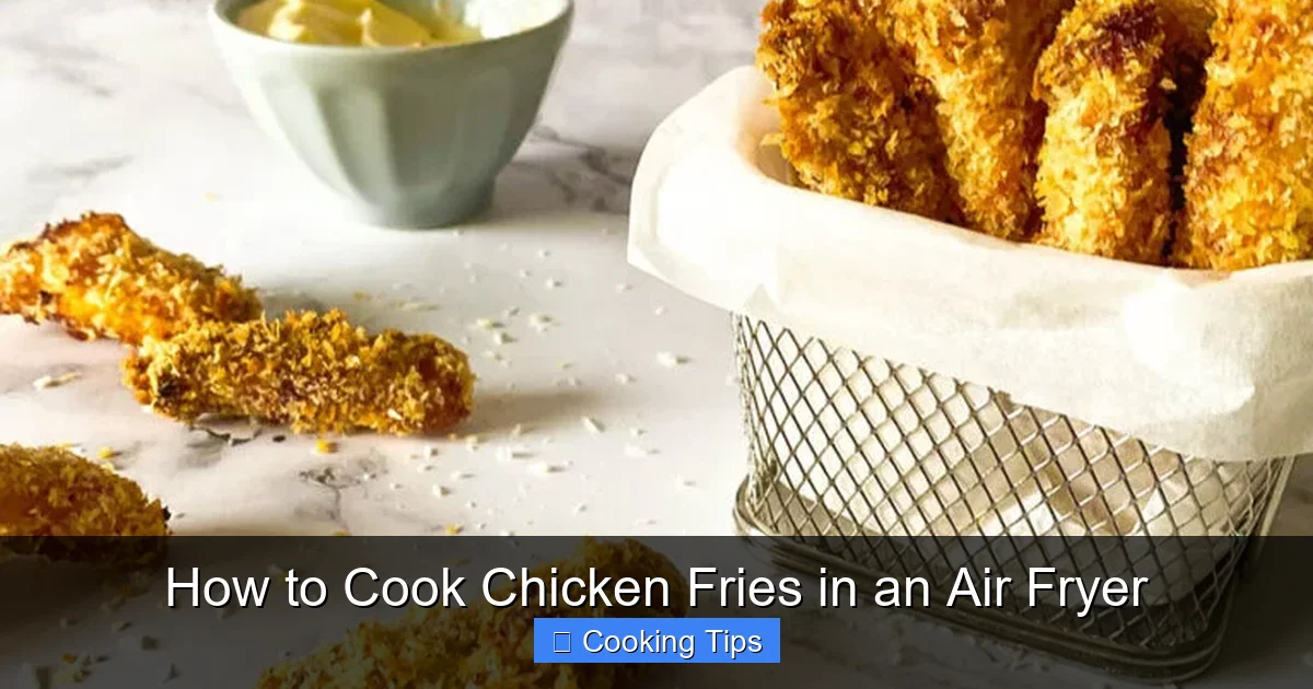 How to Cook Chicken Fries in an Air Fryer