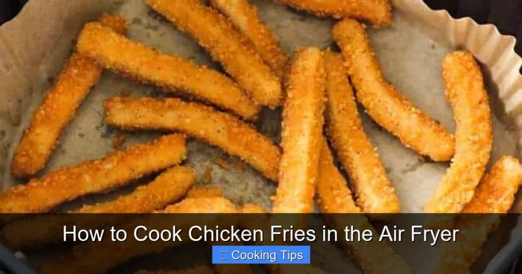 How to Cook Chicken Fries in the Air Fryer