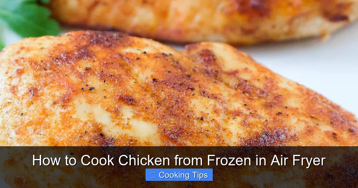 How to Cook Chicken from Frozen in Air Fryer