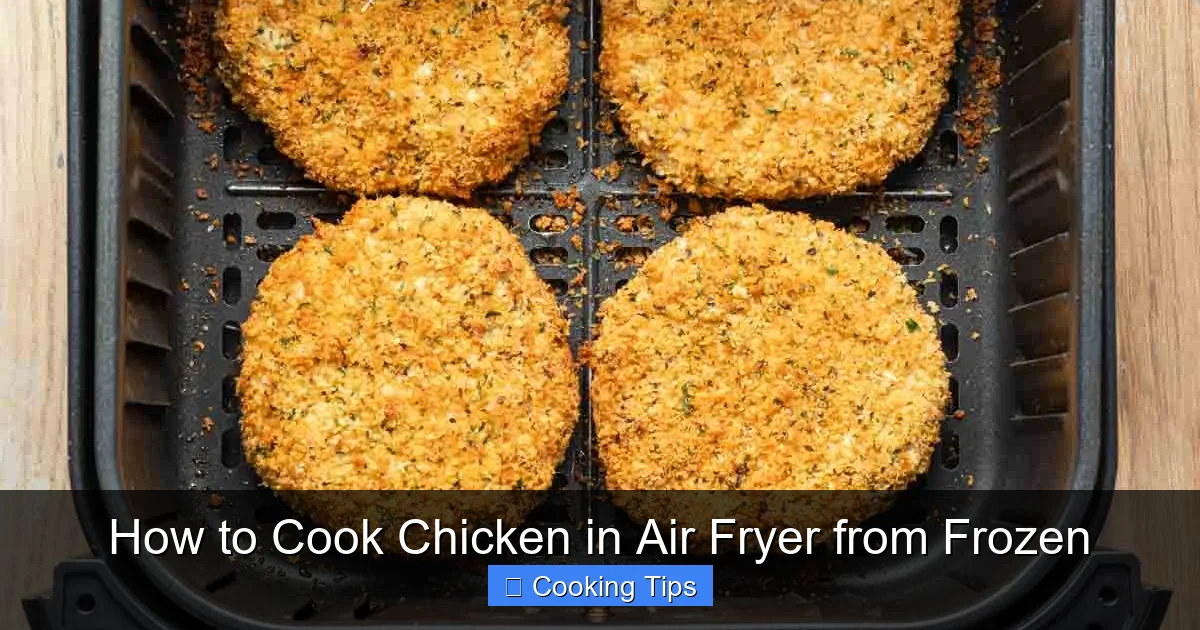 How to Cook Chicken in Air Fryer from Frozen