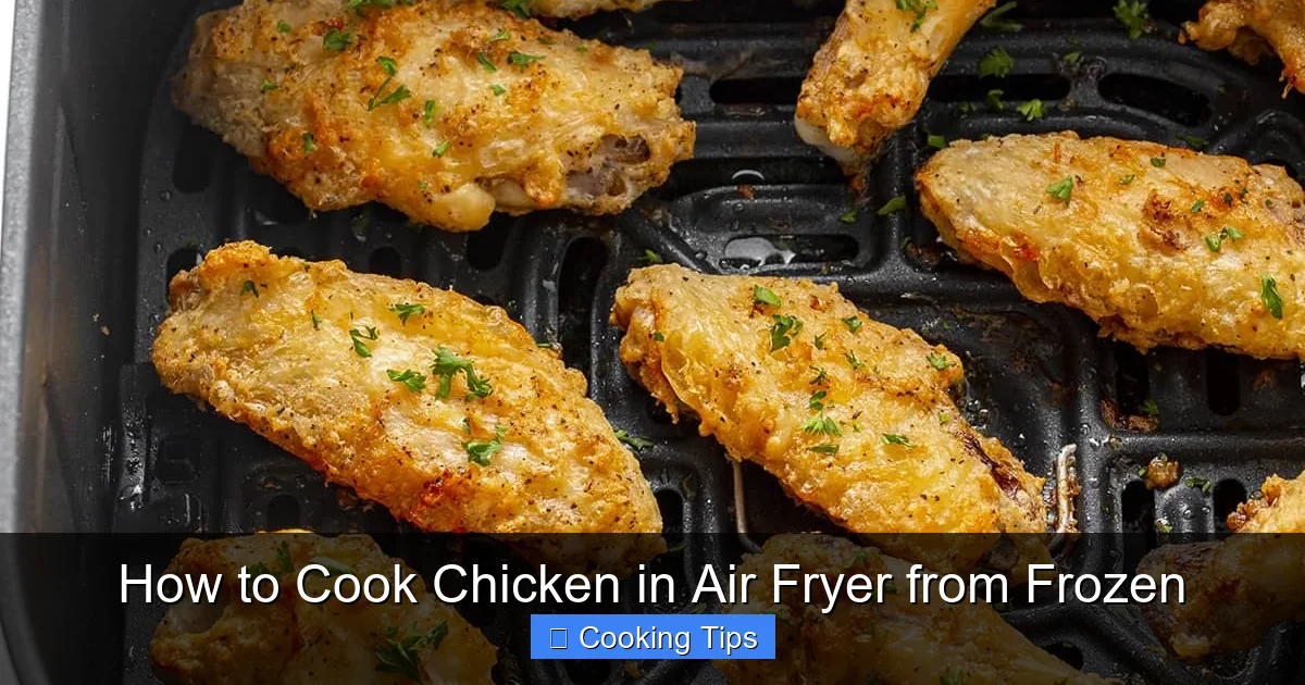 How to Cook Chicken in Air Fryer from Frozen
