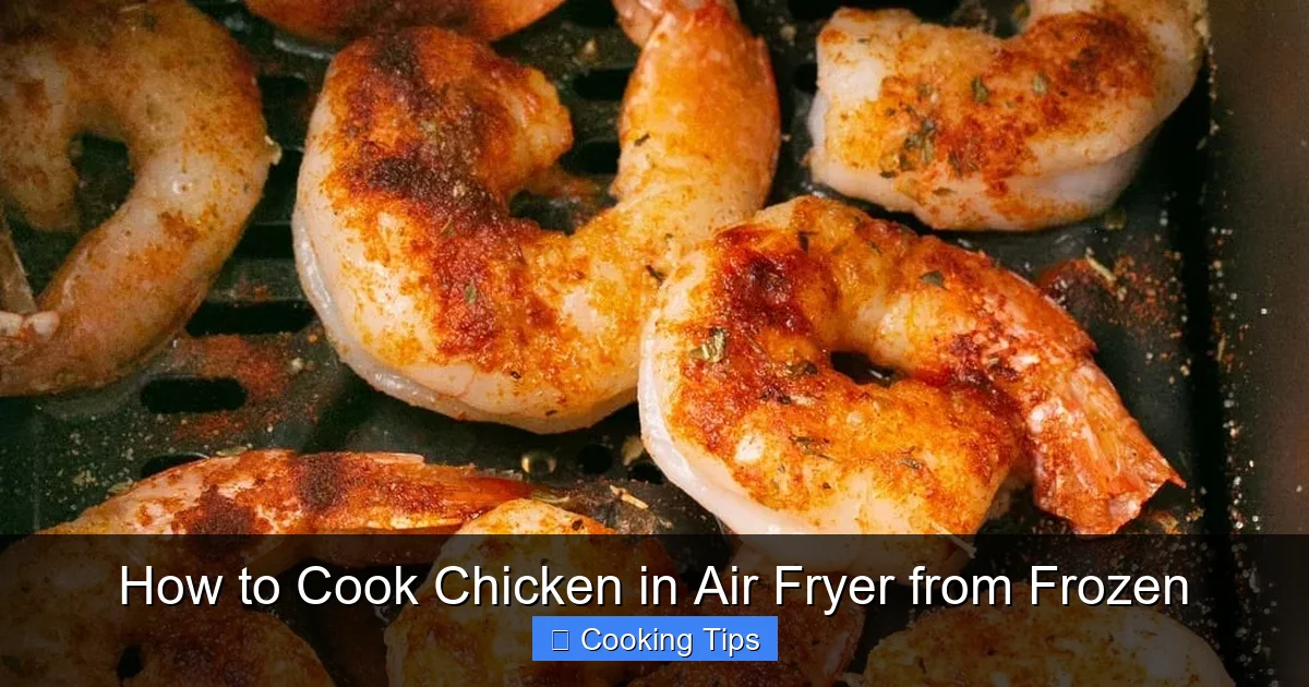 How to Cook Chicken in Air Fryer from Frozen
