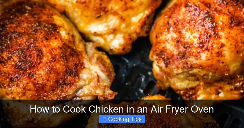 How to Cook Chicken in an Air Fryer Oven