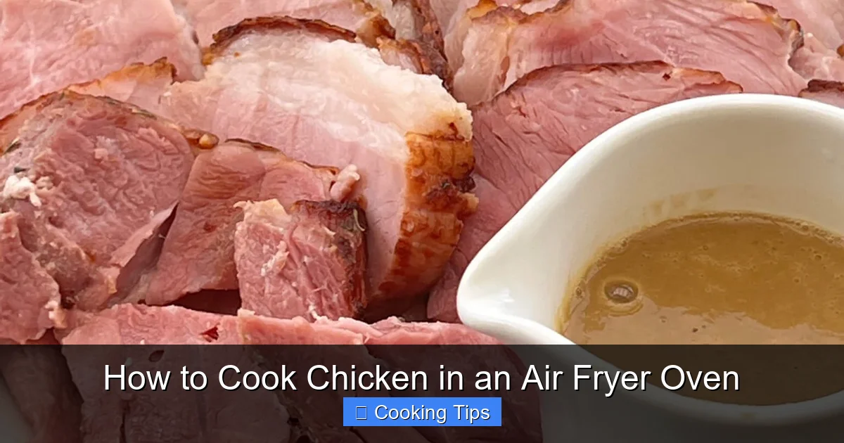 How to Cook Chicken in an Air Fryer Oven