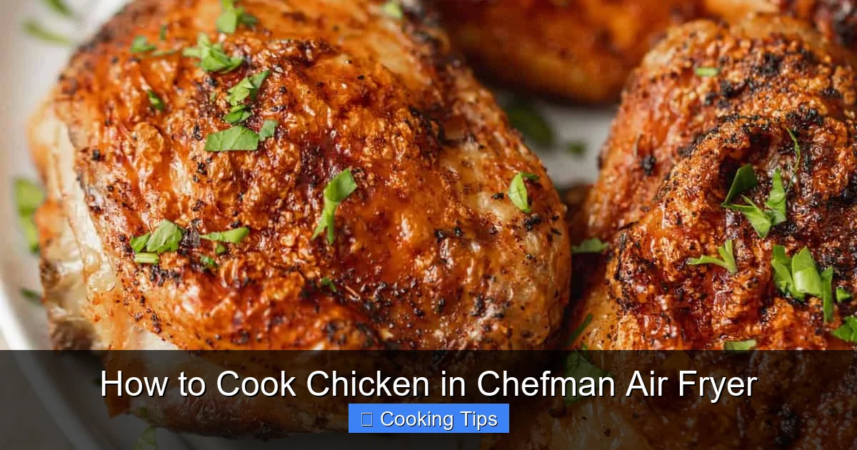 How to Cook Chicken in Chefman Air Fryer