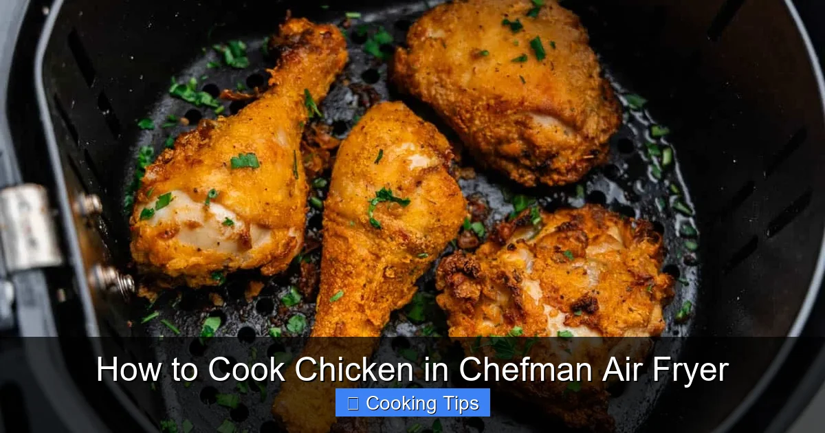 How to Cook Chicken in Chefman Air Fryer