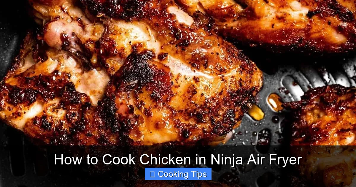 How to Cook Chicken in Ninja Air Fryer