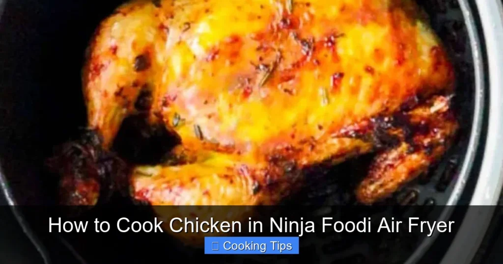 How to Cook Chicken in Ninja Foodi Air Fryer