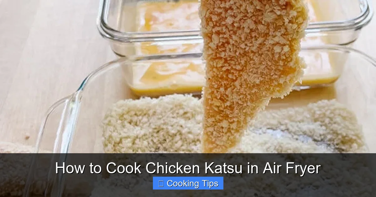 How to Cook Chicken Katsu in Air Fryer