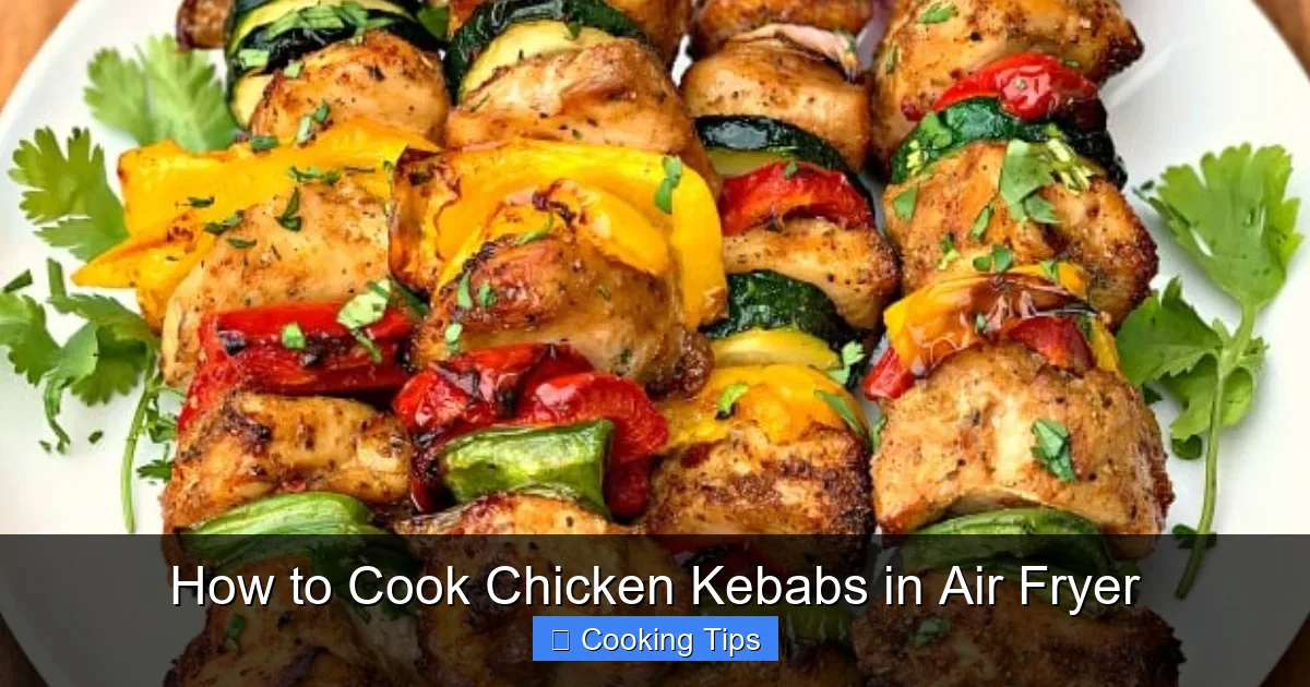 How to Cook Chicken Kebabs in Air Fryer