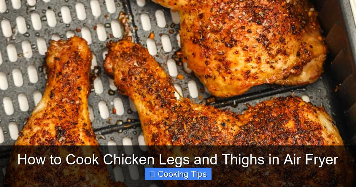 How to Cook Chicken Legs and Thighs in Air Fryer