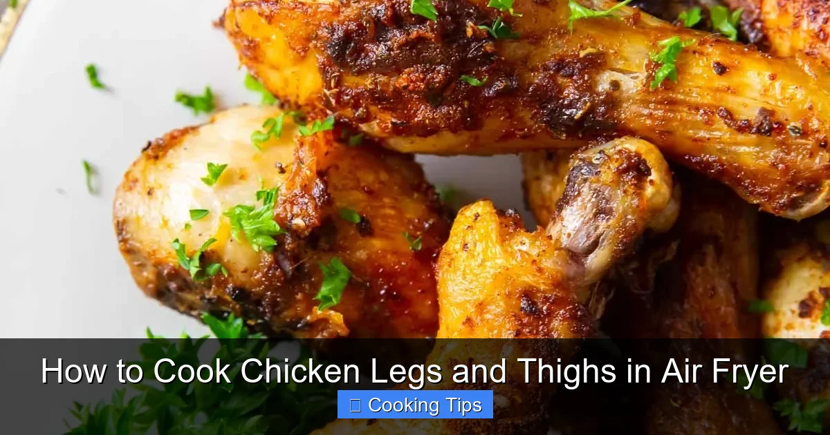 How to Cook Chicken Legs and Thighs in Air Fryer