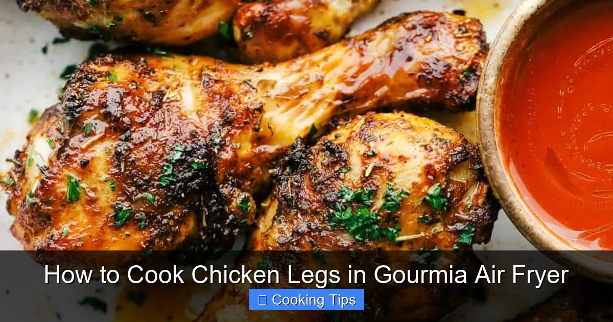How to Cook Chicken Legs in Gourmia Air Fryer