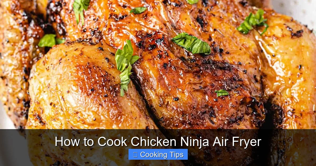 How to Cook Chicken Ninja Air Fryer