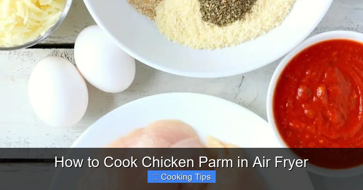 How to Cook Chicken Parm in Air Fryer