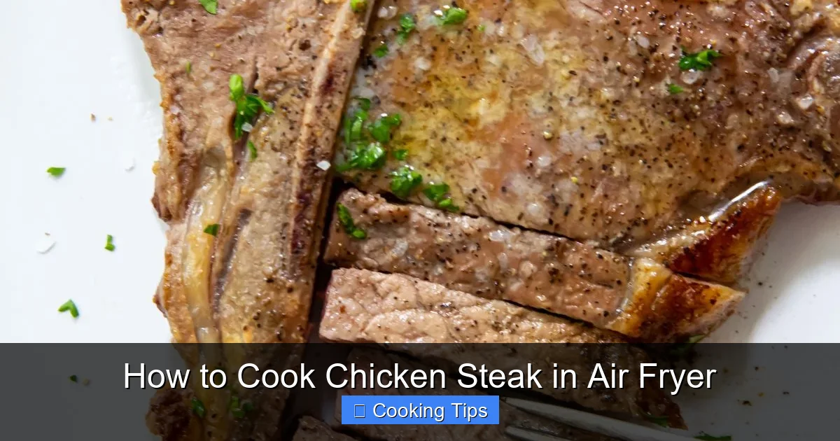 How to Cook Chicken Steak in Air Fryer
