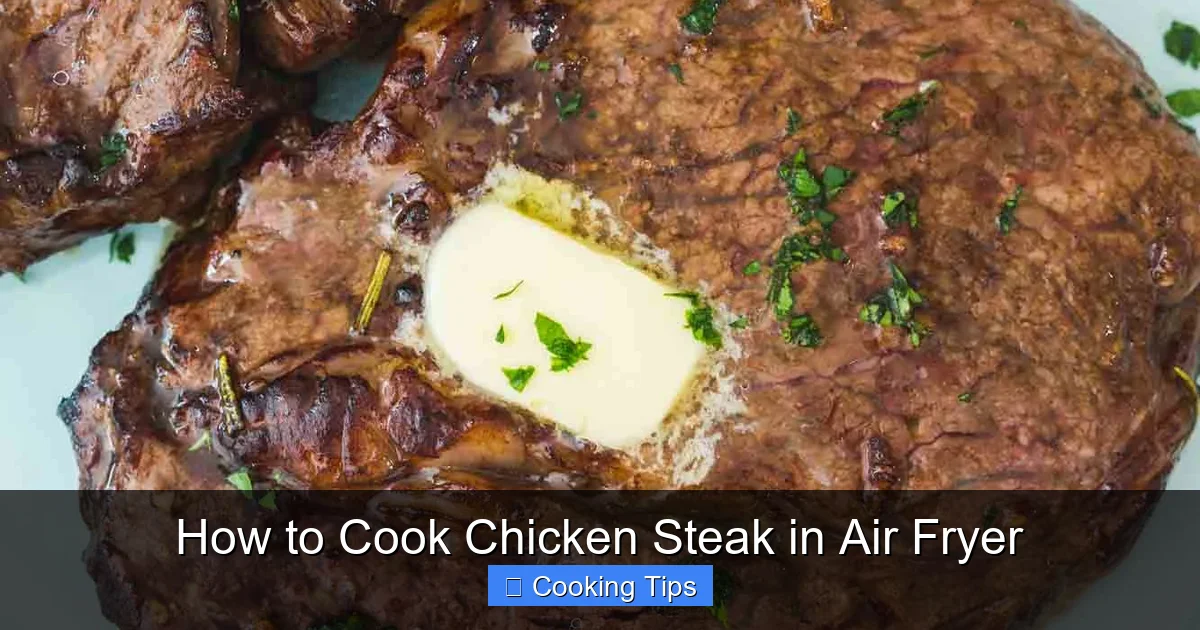 How to Cook Chicken Steak in Air Fryer