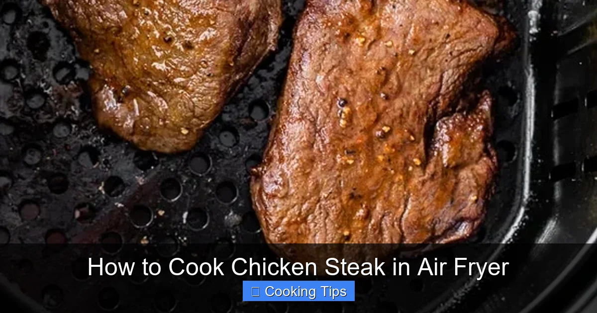 How to Cook Chicken Steak in Air Fryer