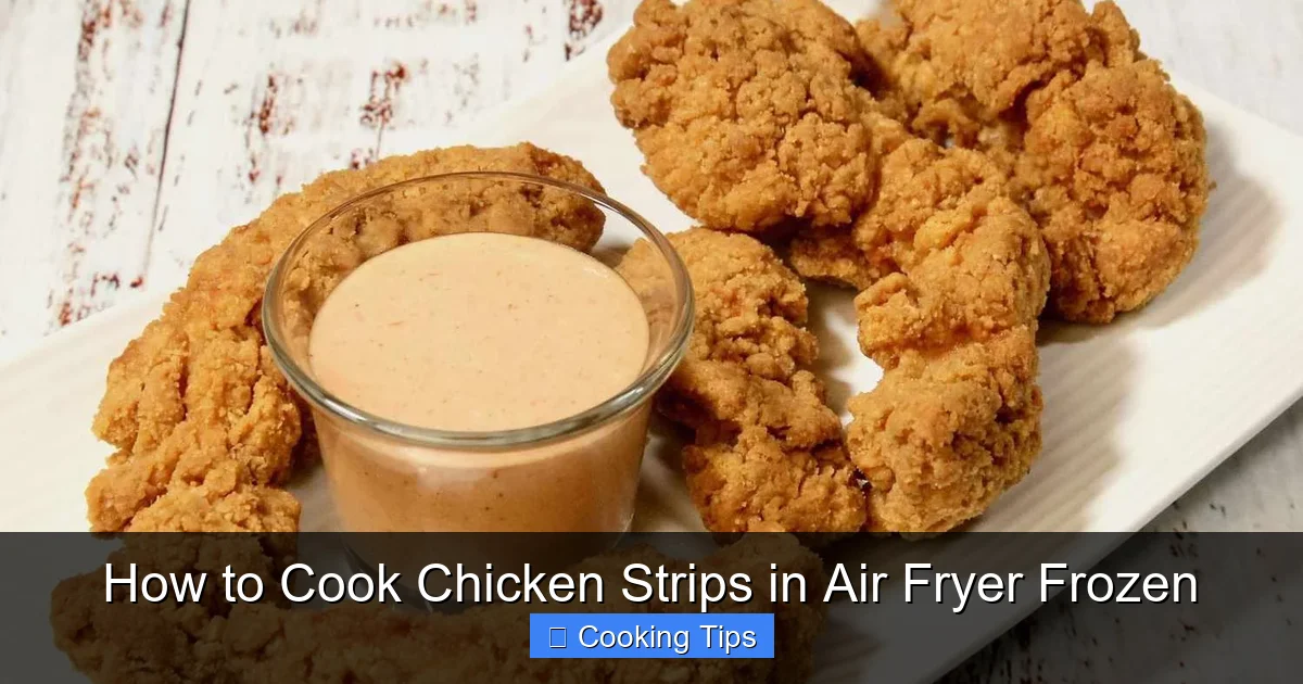 How to Cook Chicken Strips in Air Fryer Frozen