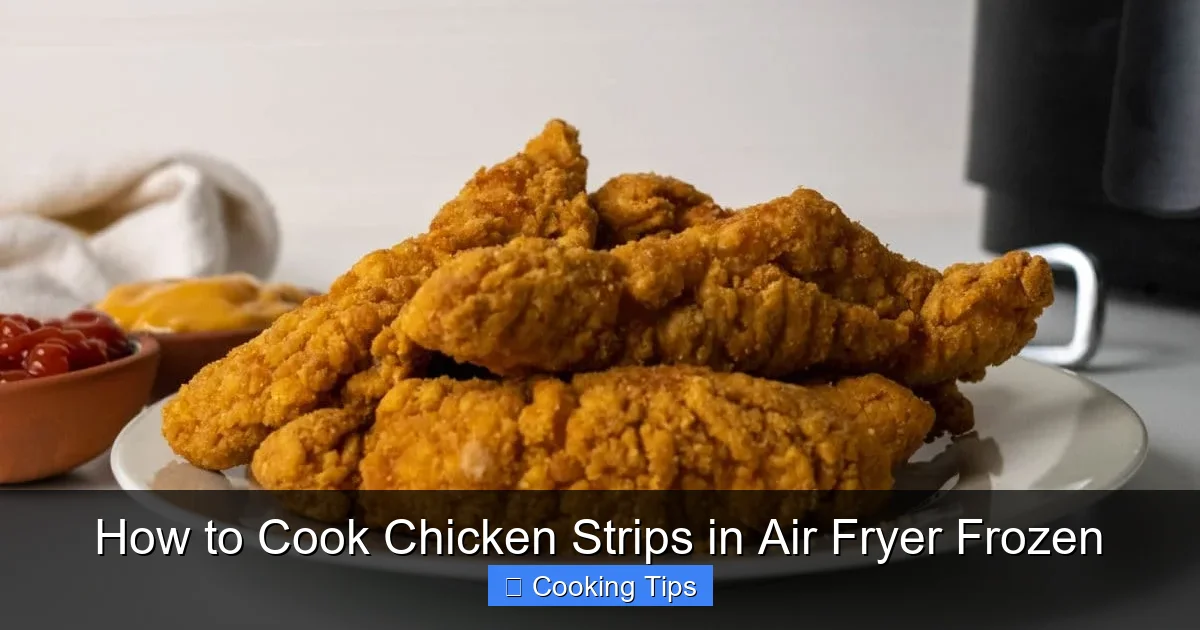 How to Cook Chicken Strips in Air Fryer Frozen