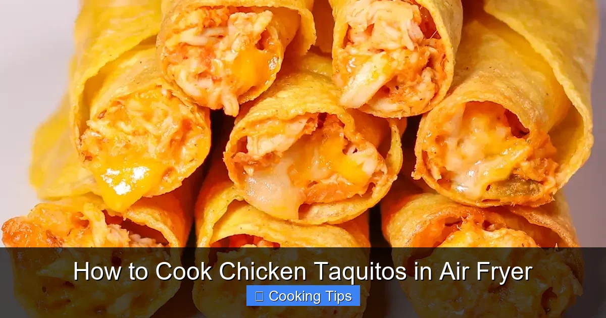 How to Cook Chicken Taquitos in Air Fryer