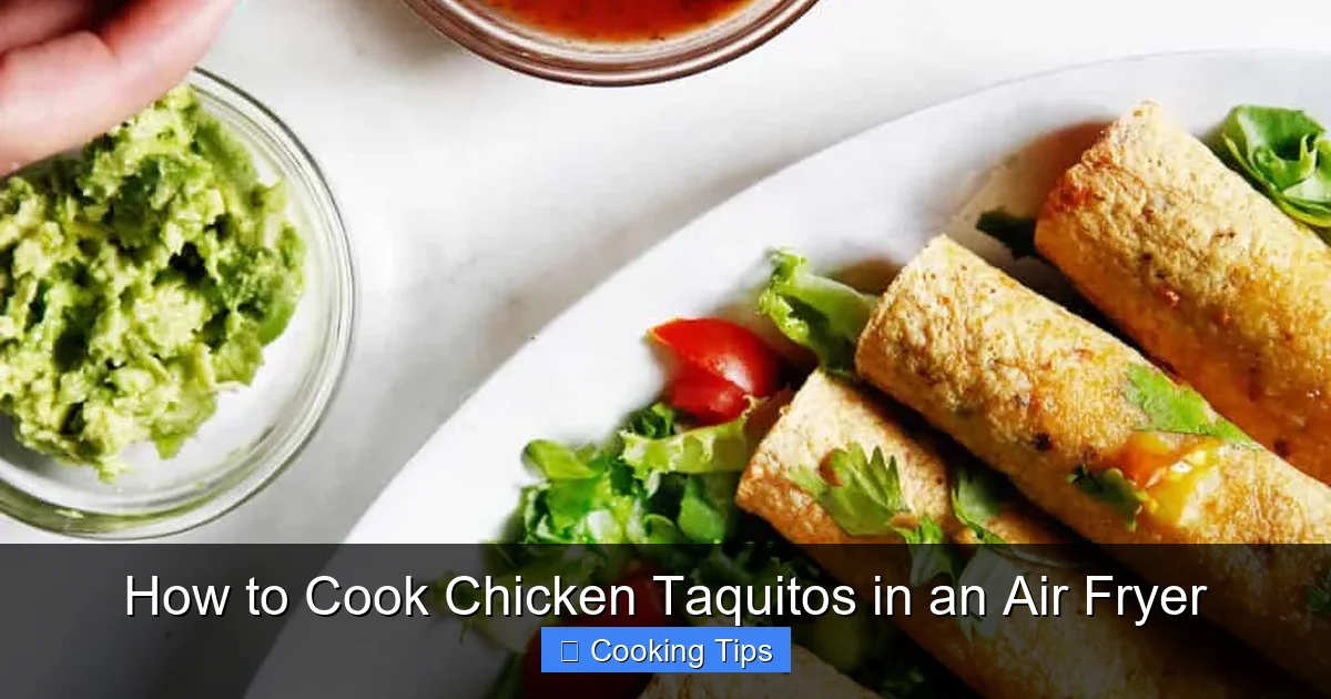 How to Cook Chicken Taquitos in an Air Fryer