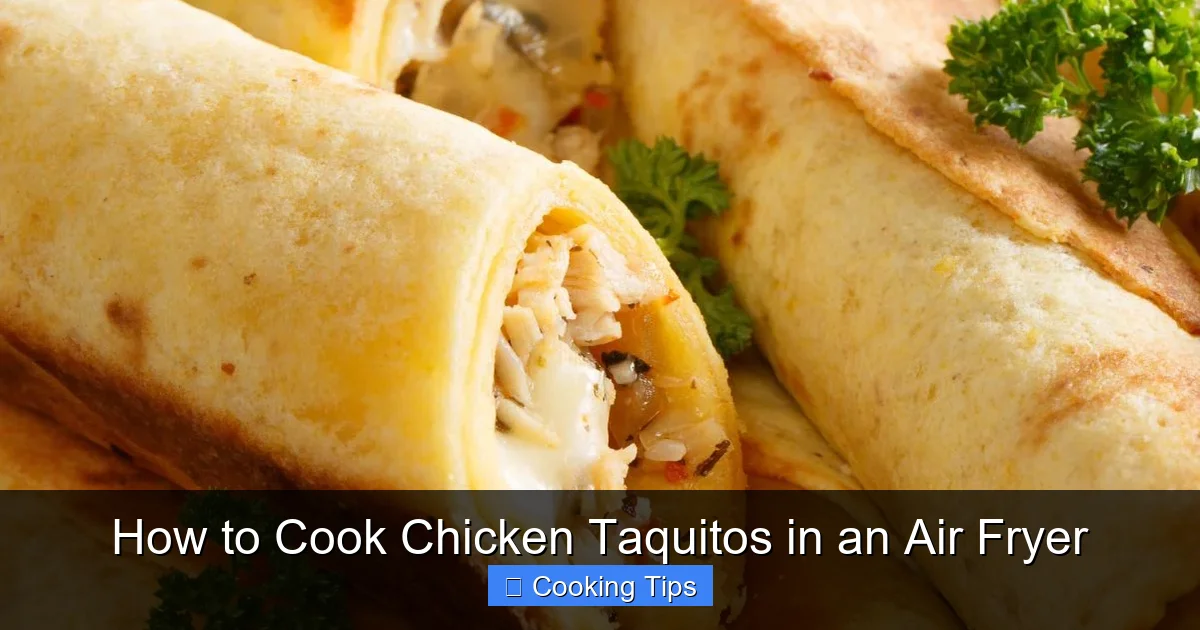 How to Cook Chicken Taquitos in an Air Fryer