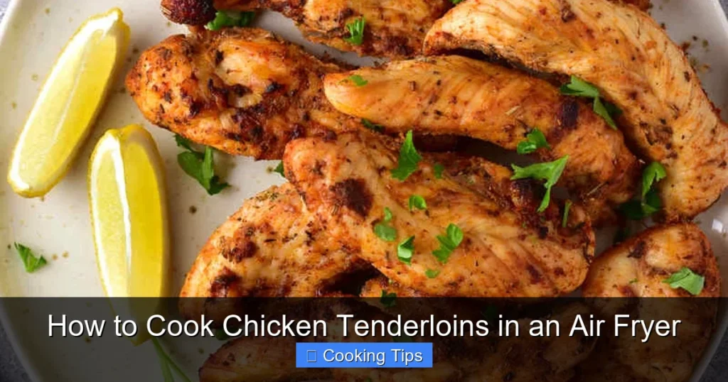 How to Cook Chicken Tenderloins in an Air Fryer