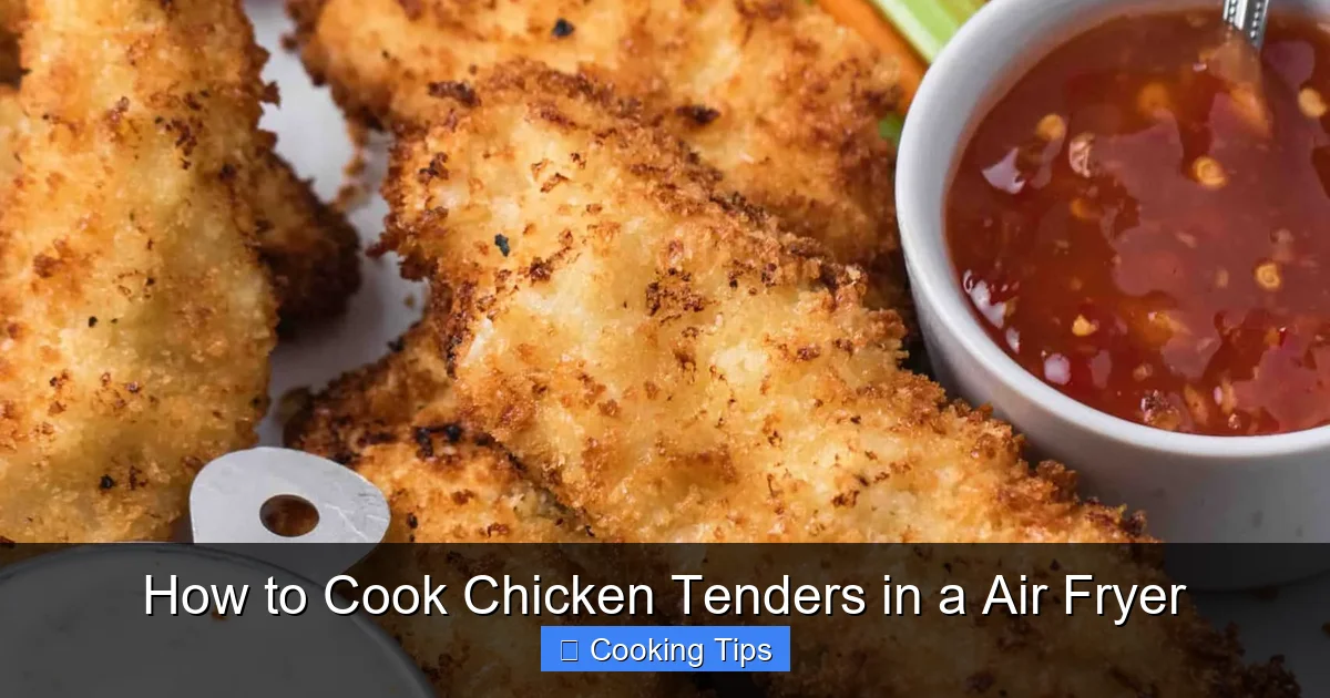 How to Cook Chicken Tenders in a Air Fryer
