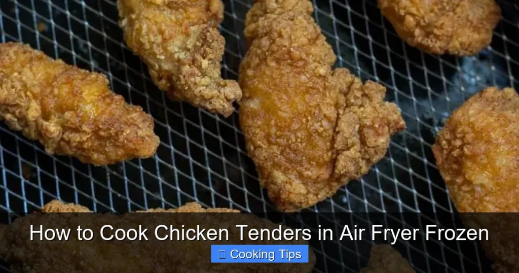 How to Cook Chicken Tenders in Air Fryer Frozen