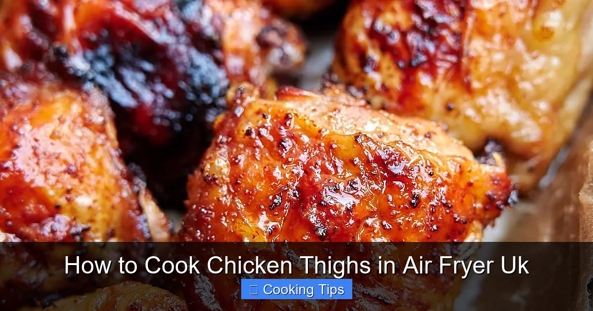 How to Cook Chicken Thighs in Air Fryer Uk