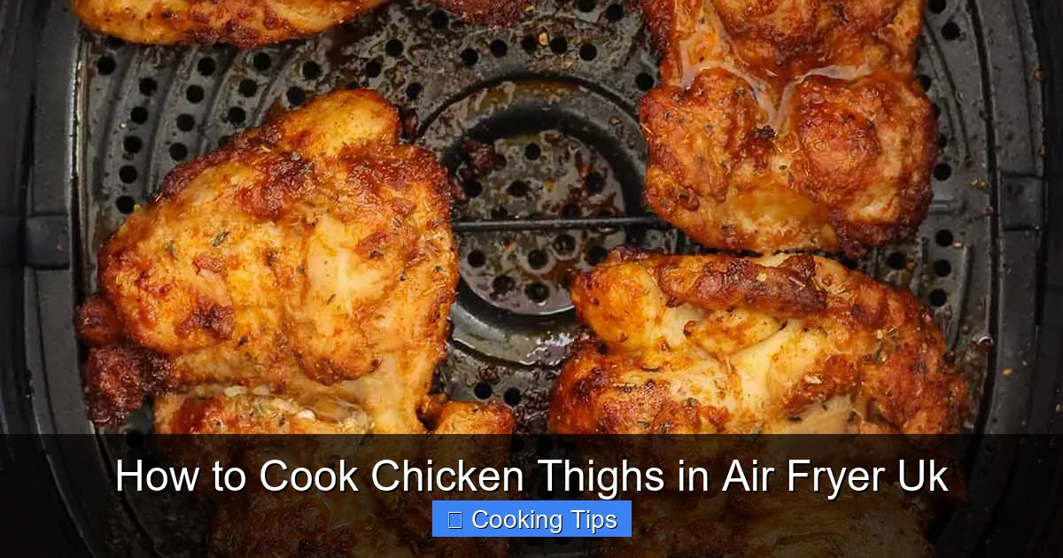 How to Cook Chicken Thighs in Air Fryer Uk