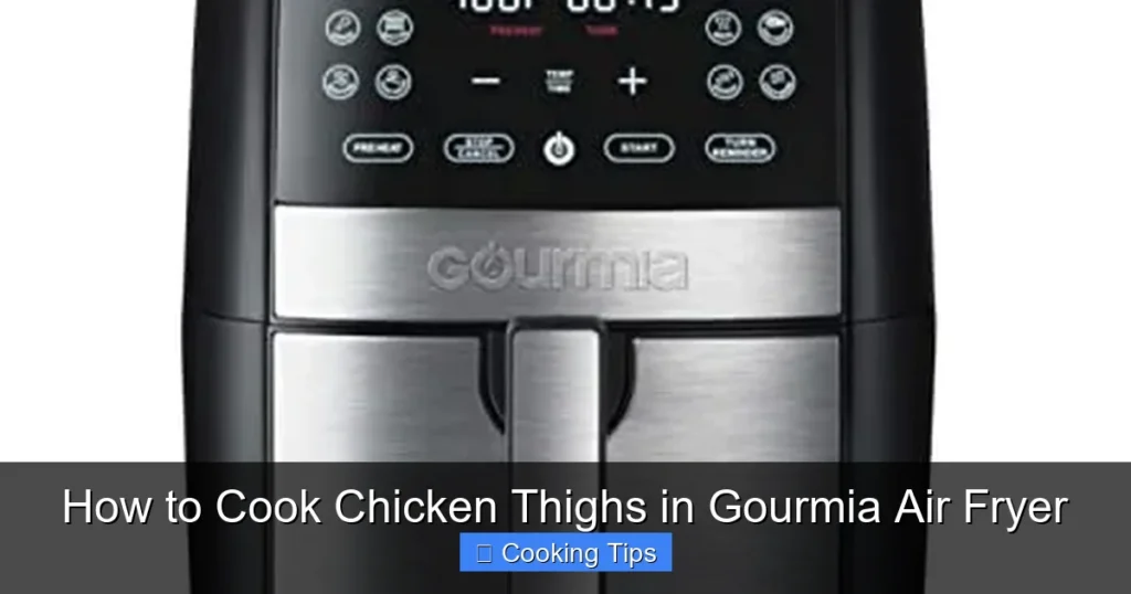 How to Cook Chicken Thighs in Gourmia Air Fryer