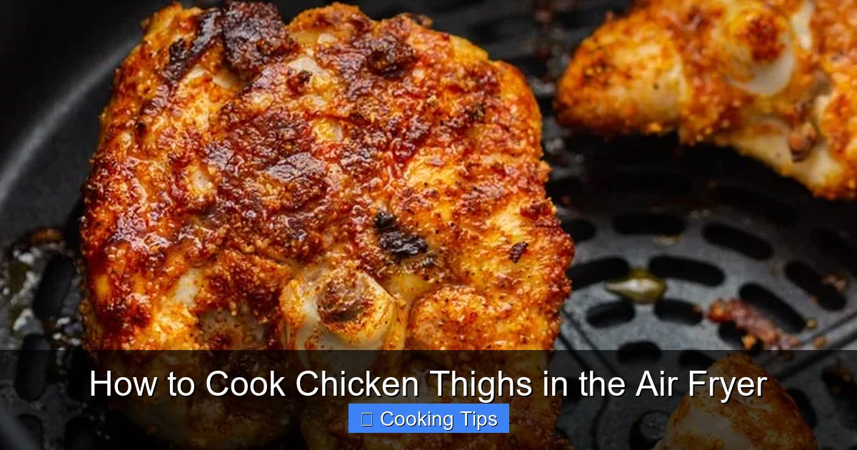 How to Cook Chicken Thighs in the Air Fryer