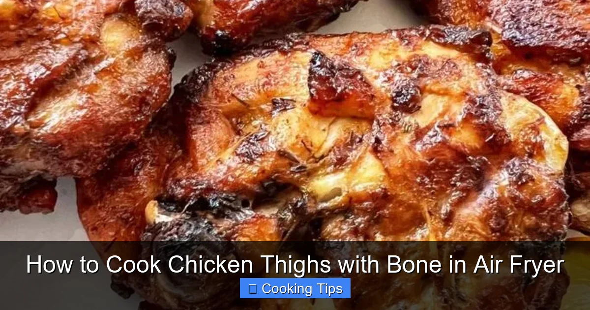 How to Cook Chicken Thighs with Bone in Air Fryer