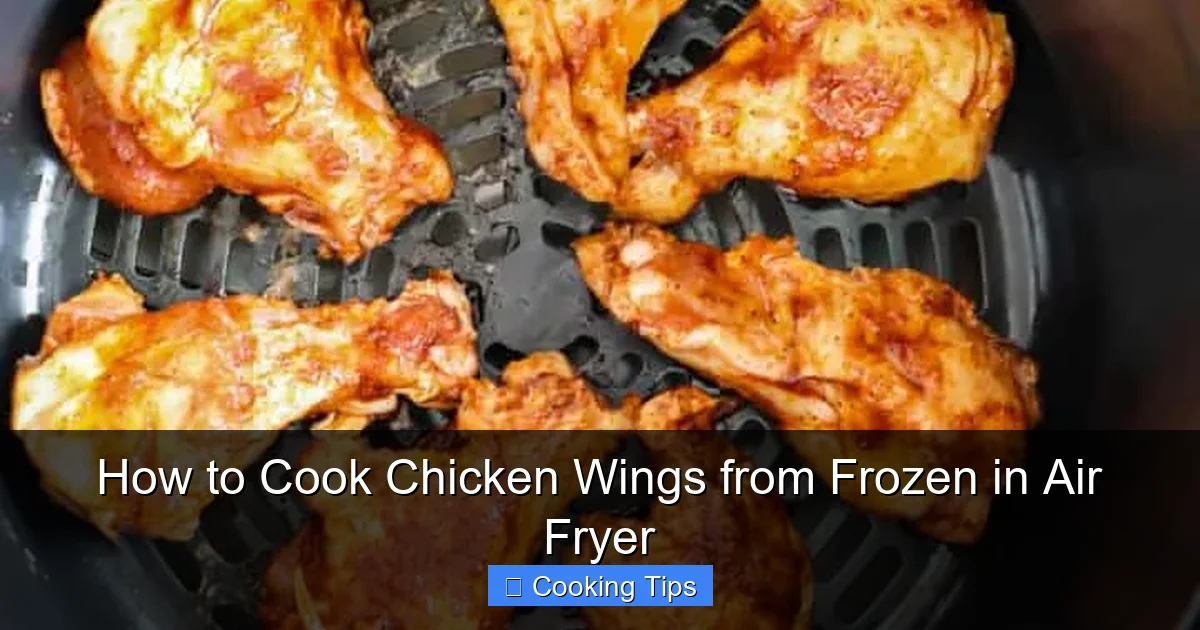 How to Cook Chicken Wings from Frozen in Air Fryer