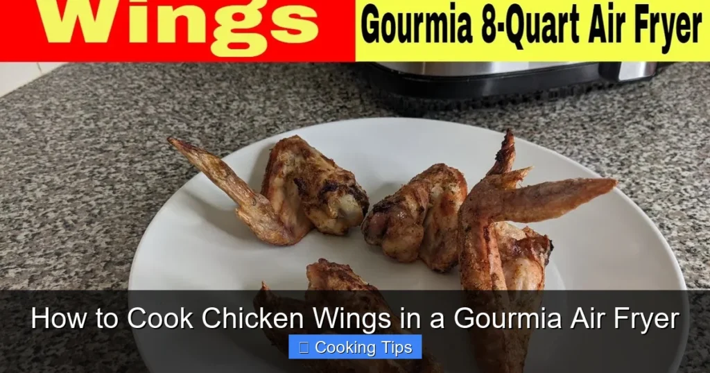 How to Cook Chicken Wings in a Gourmia Air Fryer
