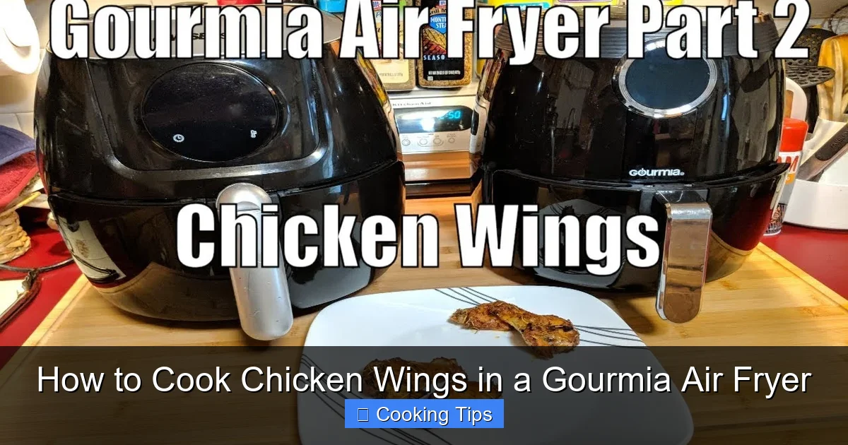 How to Cook Chicken Wings in a Gourmia Air Fryer