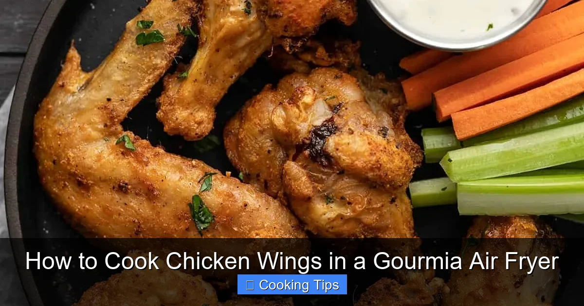 How to Cook Chicken Wings in a Gourmia Air Fryer
