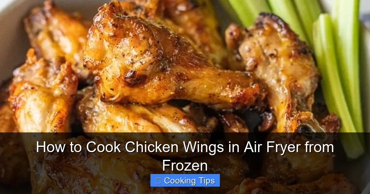 How to Cook Chicken Wings in Air Fryer from Frozen