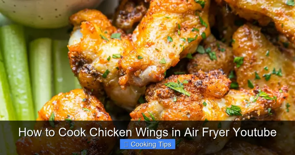 How to Cook Chicken Wings in Air Fryer Youtube
