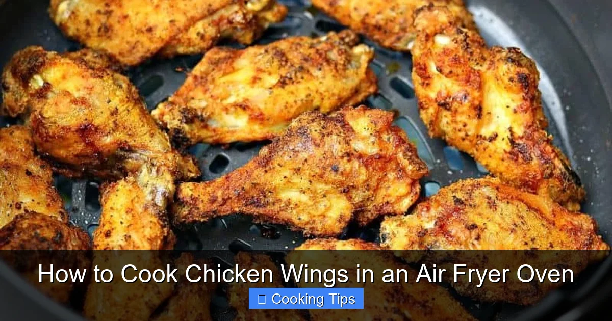 How to Cook Chicken Wings in an Air Fryer Oven