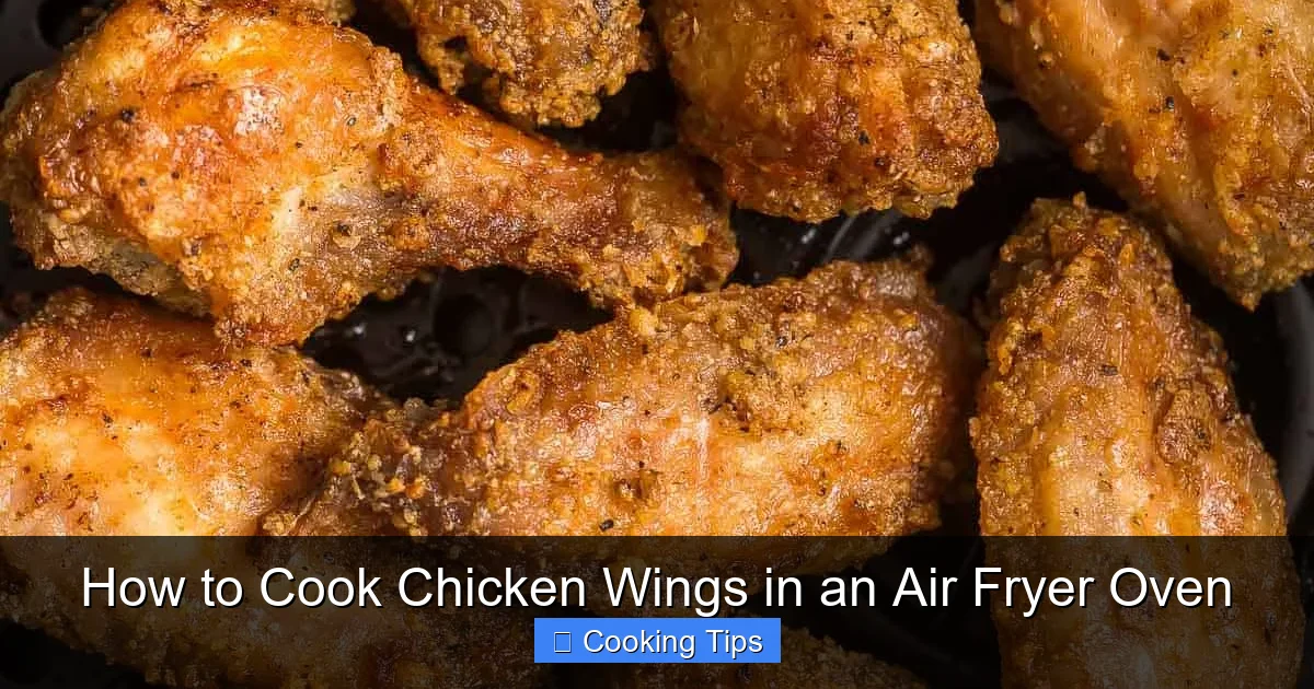 How to Cook Chicken Wings in an Air Fryer Oven