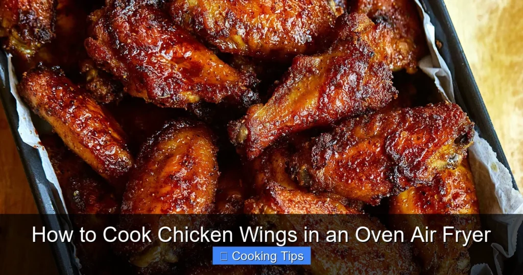 How to Cook Chicken Wings in an Oven Air Fryer