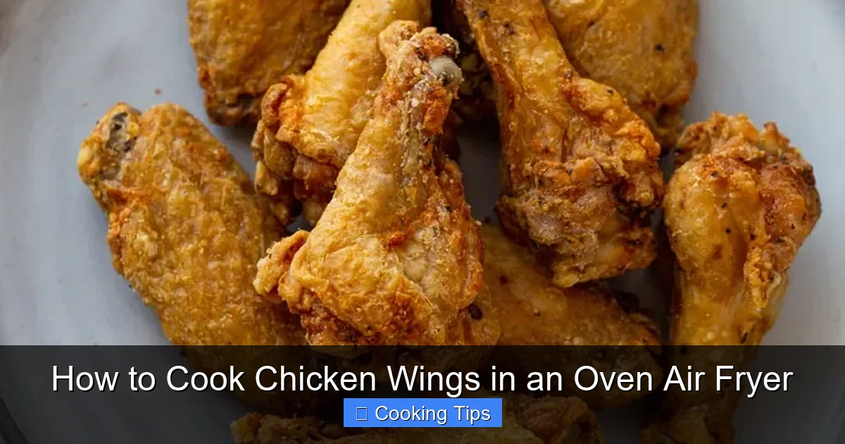 How to Cook Chicken Wings in an Oven Air Fryer